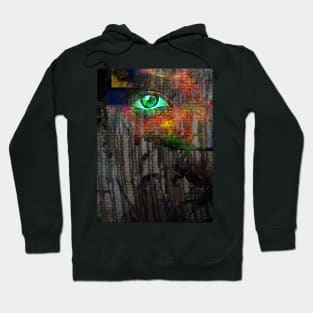 Green eye mystery Hoodie